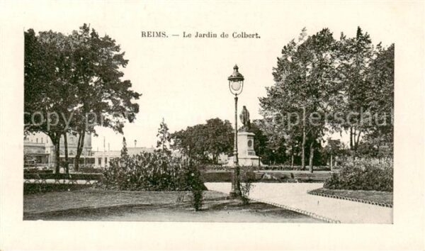 Reims 51 Le Jardin de Colbert