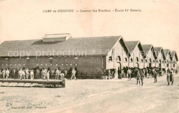 Sissonne 02 Aisne Camp de Sissonne Quartier des Thuillots