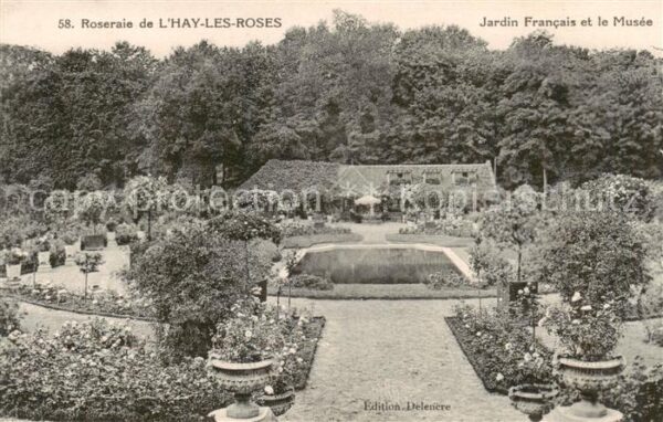 L Hay-les-Roses 94 Roseraie de L’Hay les Roses Jardin Fran