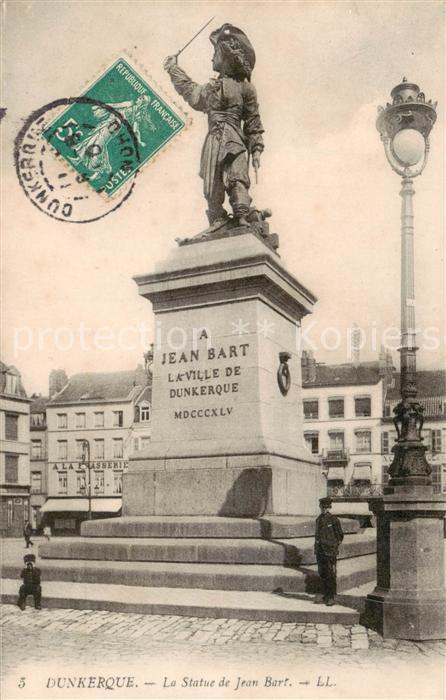 Dunkerque Duenkirchen La Statue de Jean Bart