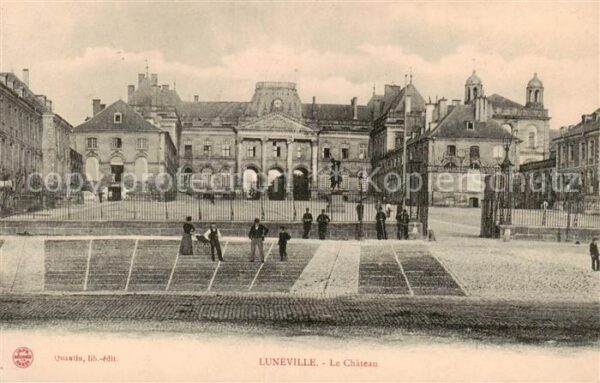 Luneville 54 Meurthe-et-Moselle Le Chateau