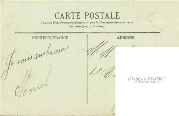 Luneville 54 Meurthe-et-Moselle Le Square de l’Hotel de Ville – Bild 2