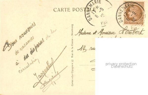 Mulhouse Muehlhausen 68 Alsace Le Temple Protestant – Bild 2