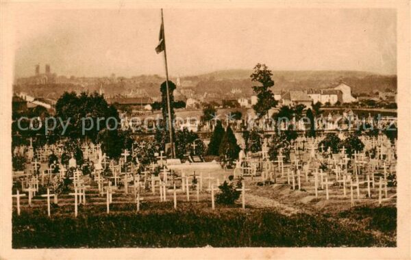 Verdun  55 Meuse Cimetiere Militaire du Faubourg Pave le