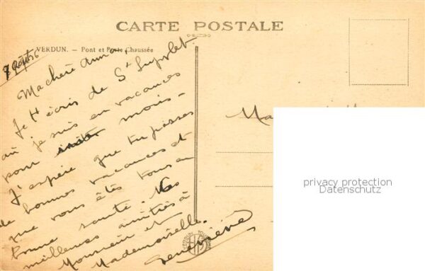 Verdun  55 Meuse Pont der Porte Chausée – Bild 2