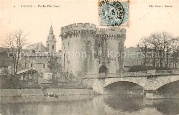 Verdun  55 Meuse La Porte Chaussée