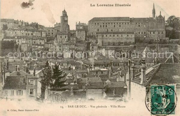 Bar-le-Duc 55 Vue Generale de la ville haute