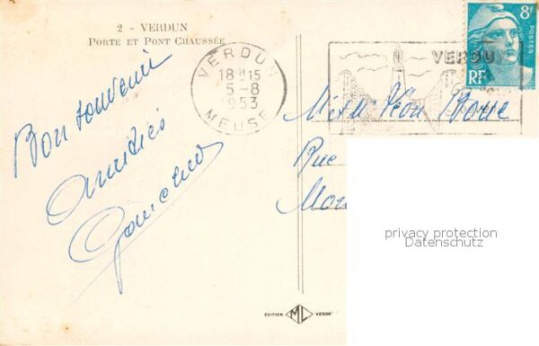 Verdun  55 Meuse Porte et Pont Chaussée – Bild 2