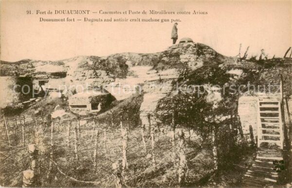 Douaumont Casemates et Poste de Mitrailleurs cont