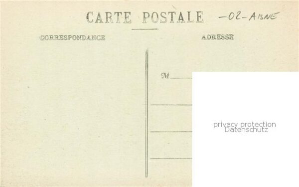 Fleury 02 Aisne Emplacement du village Kriegsschauplatz – Bild 2
