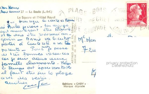 La Baule sur Mer La-Baule-les-Pins 44 Le Square et l’Hotel Royal – Bild 2