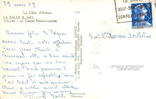 La Baule-les-Pins La Baule sur Mer 44 Le Castel Marie Louise – Bild 2