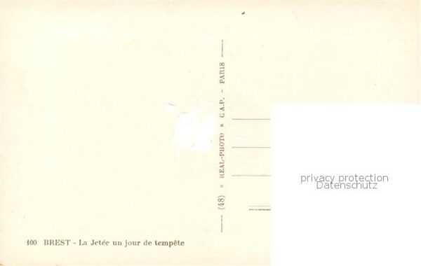 Brest 29 La Jetee un jour de tempete – Bild 2