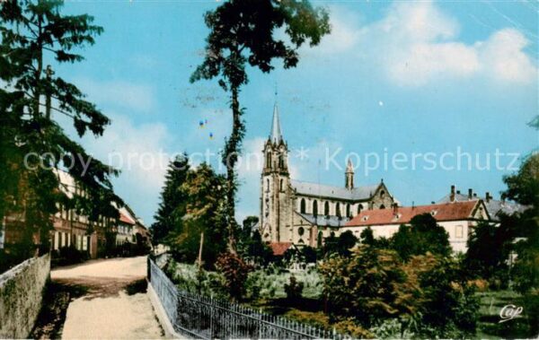 Marienthal 67 Alsace Vue sur la Basilique