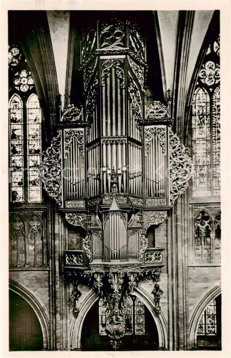 Strasbourg 67 Alsace Orgue de la Cathedrale