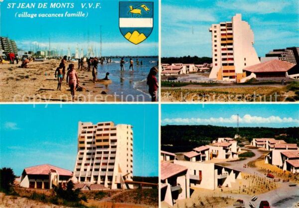 St-Jean-de-Monts 85 Vendee Le VVF et la plage