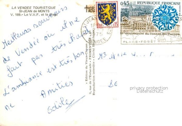 St-Jean-de-Monts 85 Vendee Le VVF et la plage – Bild 2