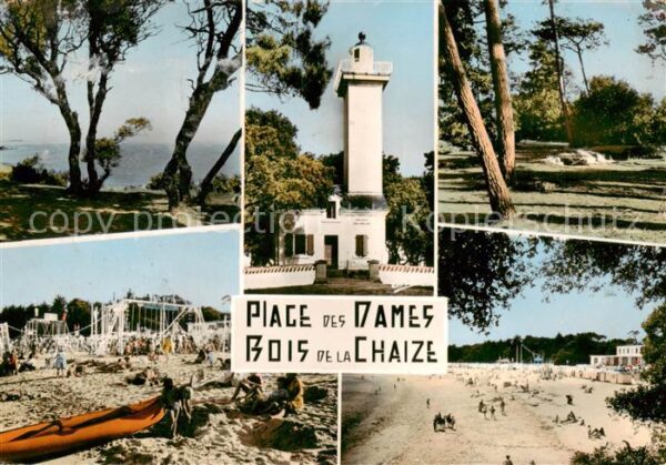 Noirmoutier-en-l Ile La Plage des Dames Le Bois de la Chaize