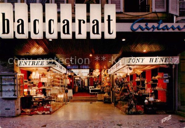 Baccarat 54 Feerie du Cristal chez Tony Henry