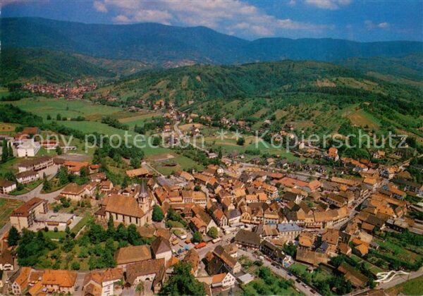 Ville Bas-Rhin Vue generale aerienne