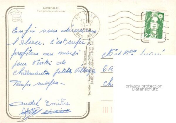 Ville Bas-Rhin Vue generale aerienne – Bild 2
