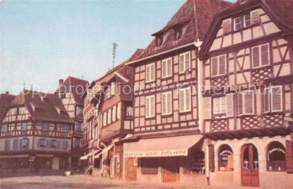 Obernai Alsace Oberehnheim Elsass 67 Fachwerkhäuser