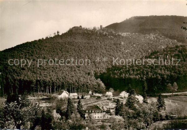 Klingenthal Bas Rhin Elsass et Chateau d’Ottrott au pied du Sainte