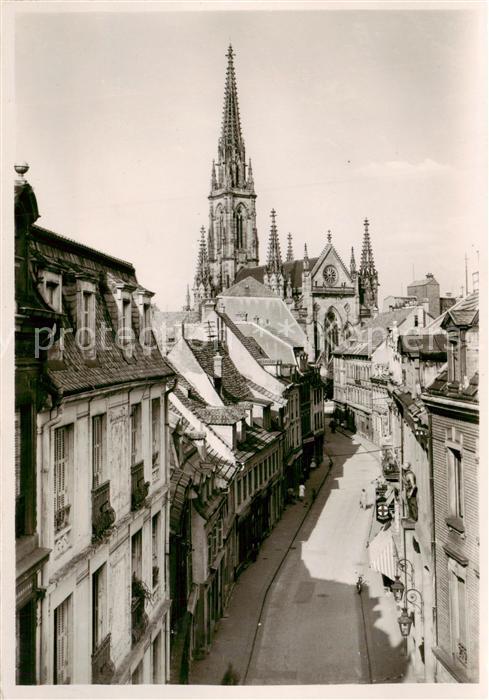 Mulhouse Muehlhausen 68 Alsace Rue Henriette et le Temple