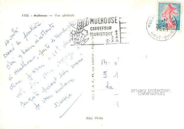 Mulhouse Muehlhausen 68 Alsace Vue generale – Bild 2