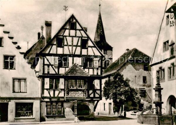 Turckheim Haut Rhin La Place La Fontaine