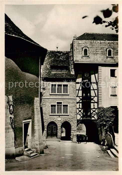 Altkirch Elsass Vieille Porte vue de la Mairie