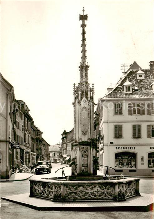 Altkirch Elsass Fontaine de la Vierge