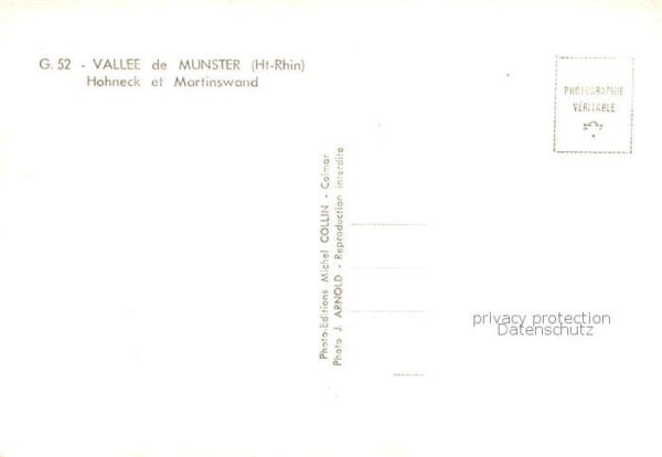 Vallee de Munster Hohneck et Martinswand – Bild 2