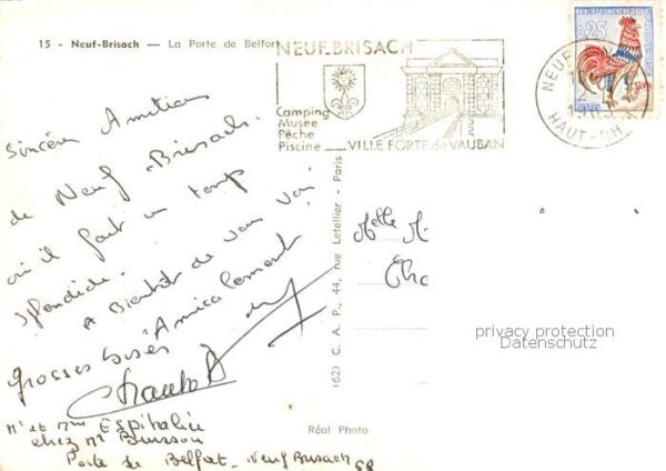 Neuf-Brisach Neu-Breisach La Porte de Belfort – Bild 2