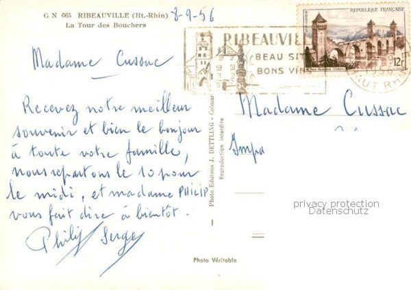 Ribeauville Haut Rhin Alsace 68 La Tour des Bouchers La Fontaine – Bild 2