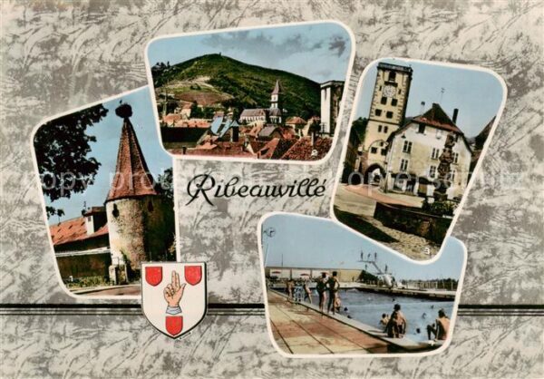 Ribeauville Haut Rhin Alsace 68 Vues partielles de la ville Centre Font