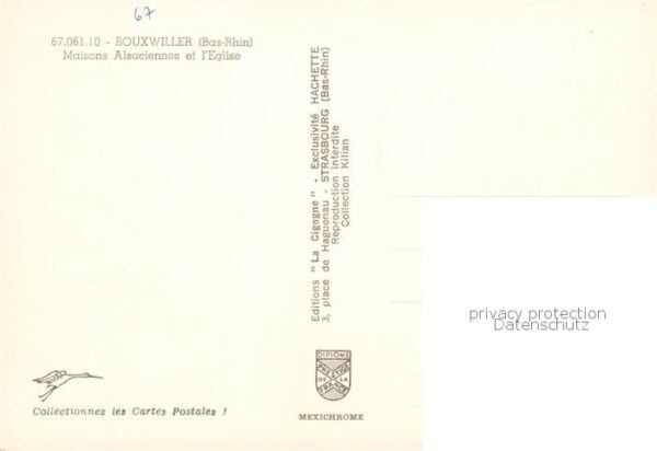 Bouxwiller Saverne Maisons alsaciennes et l Eglise – Bild 2