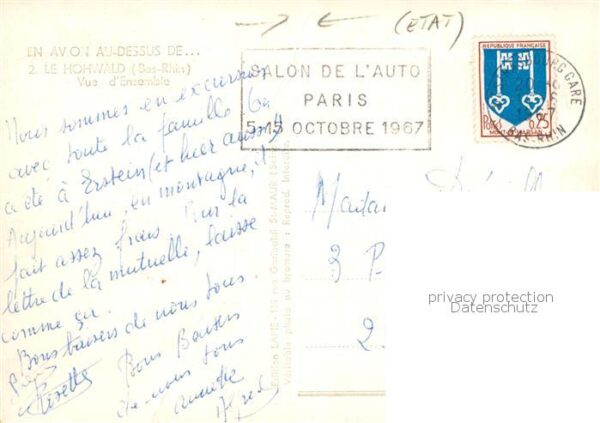 Le Hohwald Vue d ensemble aérienne – Bild 2