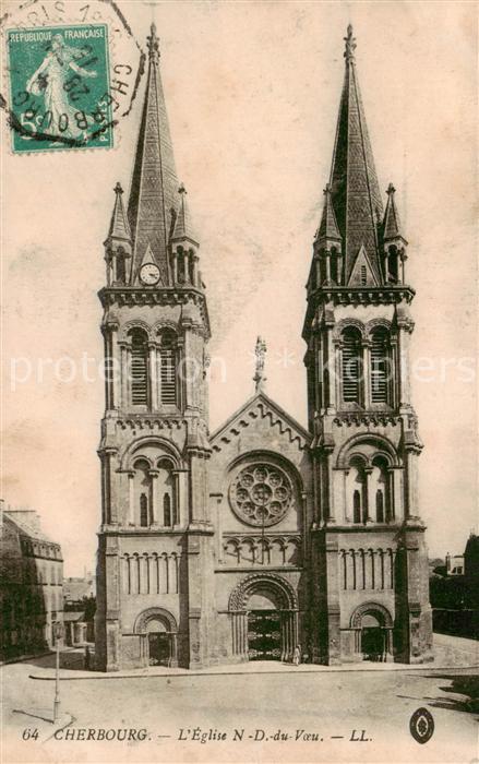 Cherbourg 50 Eglise ND du Voeu