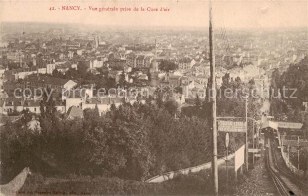 Nancy 54 Vue generale prise de la Cure d_air