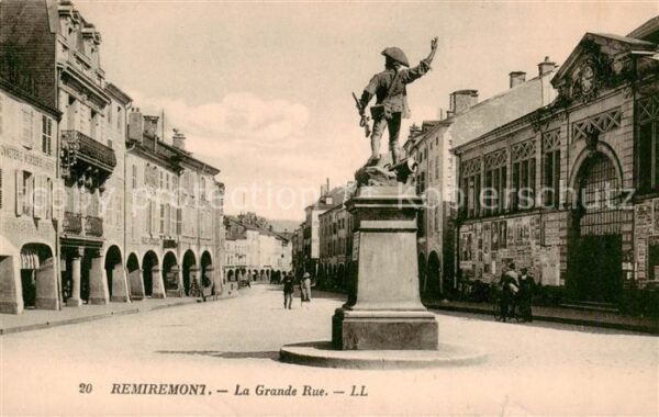 Remiremont Romberg Vosges 88 La Grande Rue