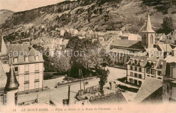 Le Mont-Dore 63 Villas et Hotels de la Route de Clermon