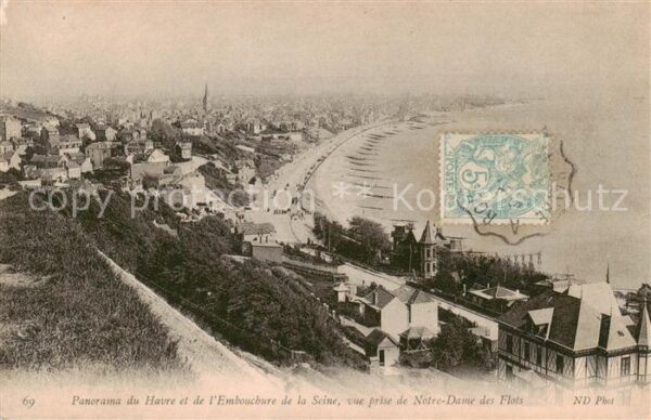 Le Havre Panorama du Havre et de l’Embouchure de