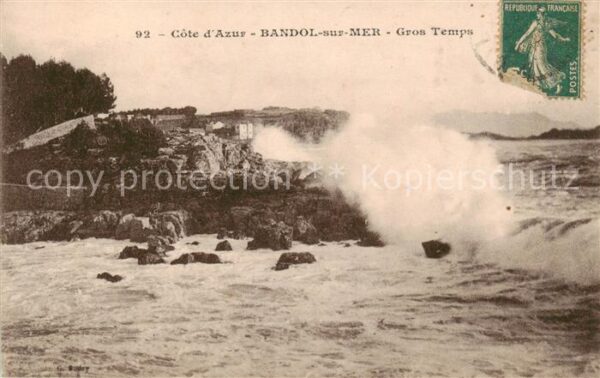 Bandol 83-sur-Mer Gros Temps