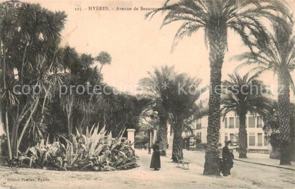 Hyeres-les-Palmiers 83 Var Avenue de Beauregard
