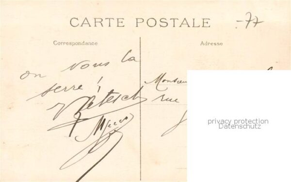 Bussy -Saint-Georges 77 Seine-et-Marne Grille d’honneur Gaston Menier Route de – Bild 2