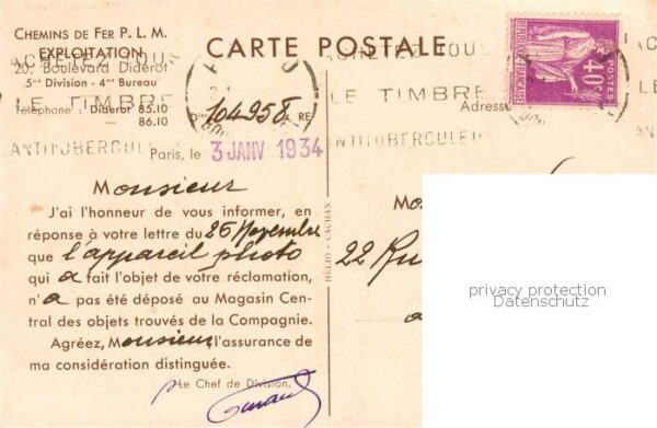 Saint Tropez Var Chemins de Fer PLM Le Port – Bild 2