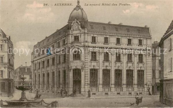 Auxerre 89 Le nouvel Hotel des Postes