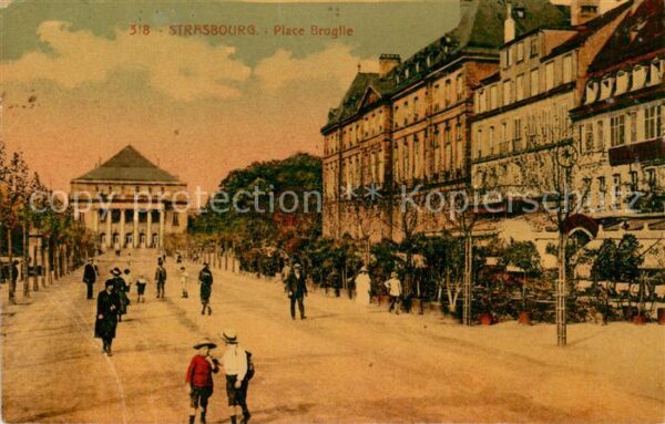 Strasbourg 67 Alsace Place Broglie