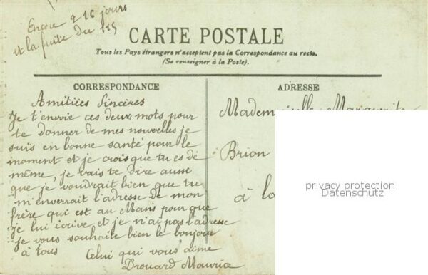 Paris 75 Avenue du Bois prise du Sommet de l’Arc – Bild 2